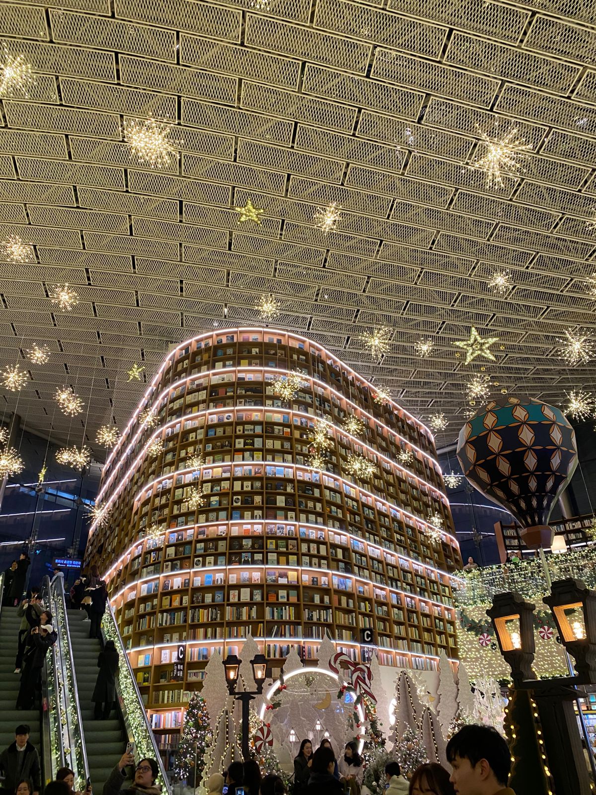 The Starfield Library in Seoul